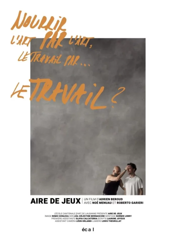 Poster du court-métrage "Aire de jeux"