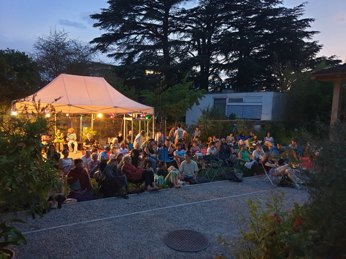 Vue du public lors d