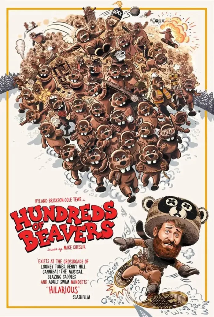 Poster du film "Hundreds of Beavers"
