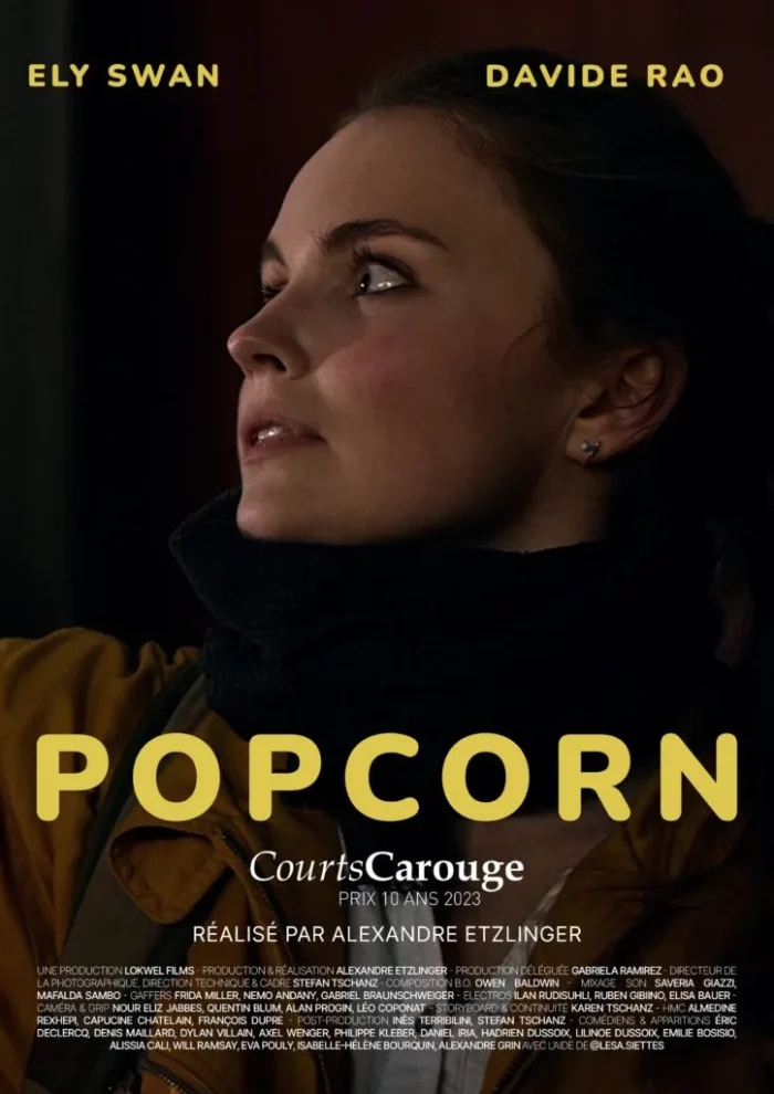 Poster du court-métrage "Popcorn"