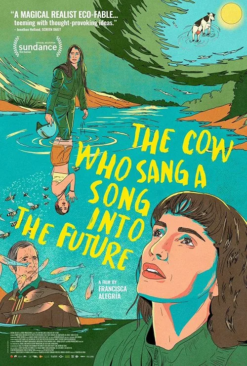 Poster du film "The cow who sang a song into the future"