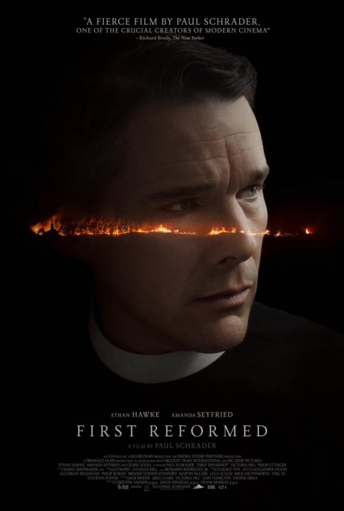Poster du film "First reformed"