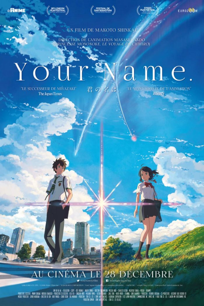 Poster du film "Your name"
