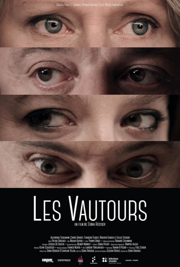 Poster du court-métrage "Les vautours"